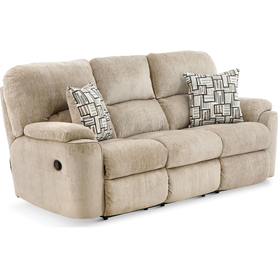 landen molasses living room tan mt motion fabric sofa manual   