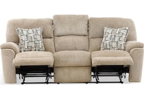 landen molasses living room tan mt motion fabric sofa manual   