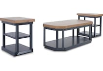 landocken occasional brown oc  pack of tables t   