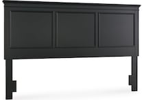 lanolee bedroom black br master king hb fb b   