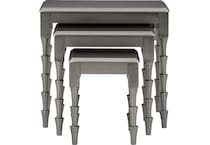 larkendale gray accent table a  