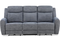 lawrence living room blue mt motion fabric sofa p   