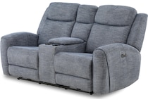 lawrence living room blue mt motion fabric loveseat p   