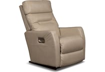 lennon ice mt leather recliner p   