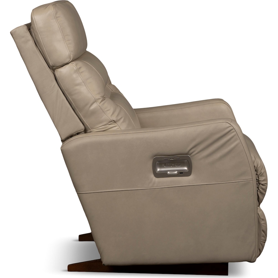 lennon ice mt leather recliner p   
