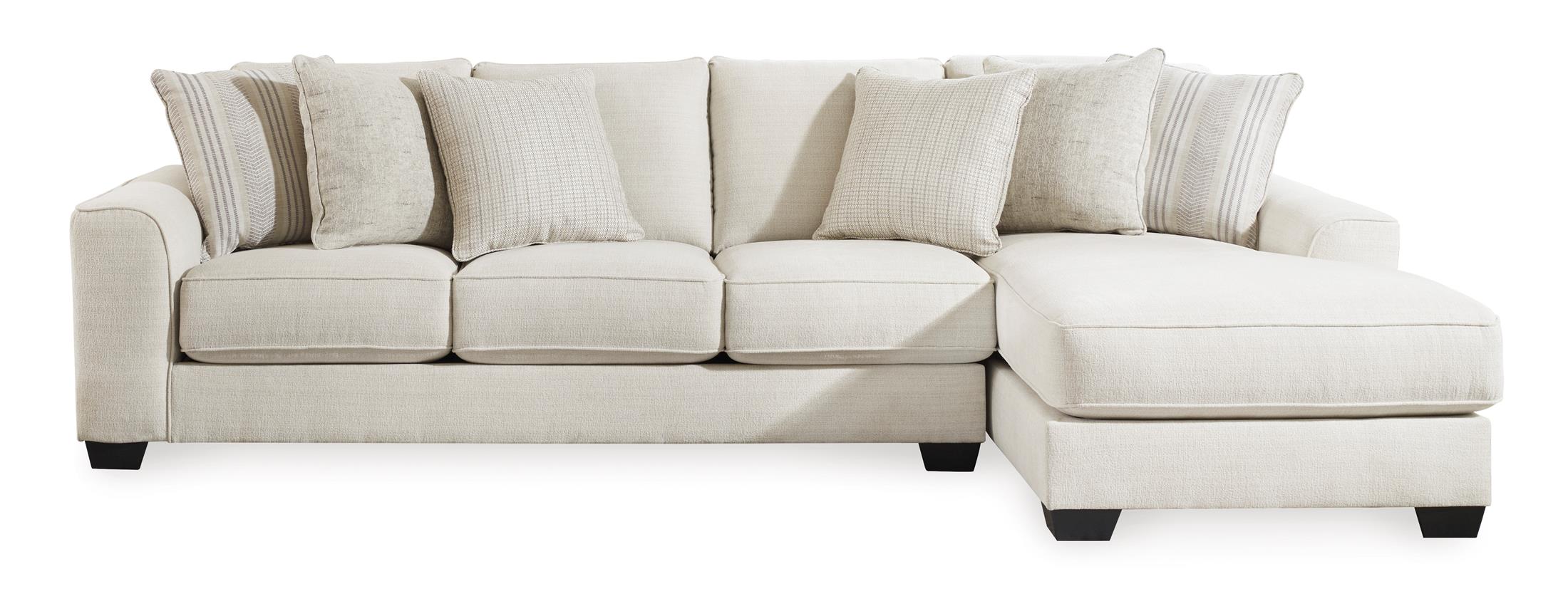 Lerenza 2-Piece Sectional with Right Facing Chaise | John V