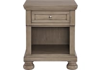 lettner gray br youth nightstand b   