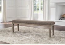 lexorne dining gray dr bench d   