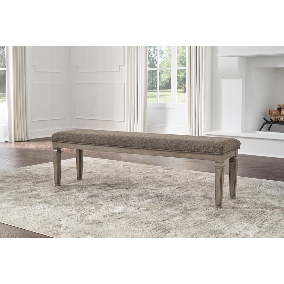 lexorne dining gray dr bench d   