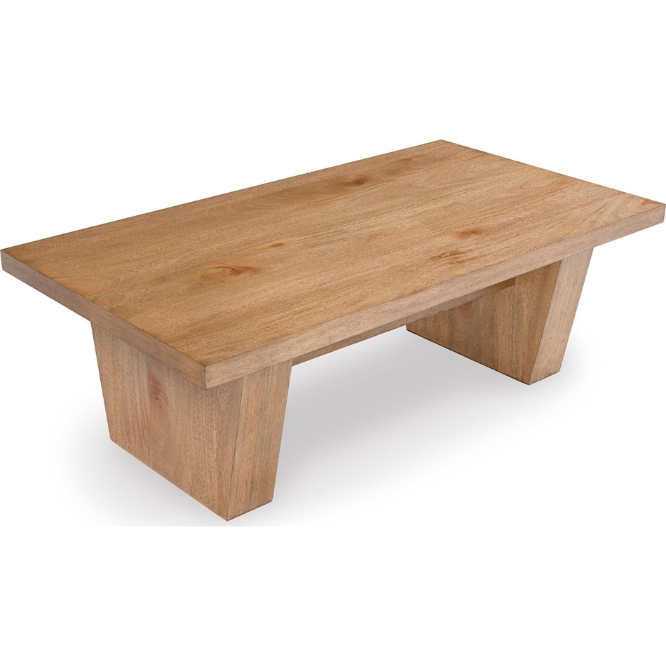 light brown oc coffee table t   