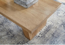 light brown oc coffee table t   