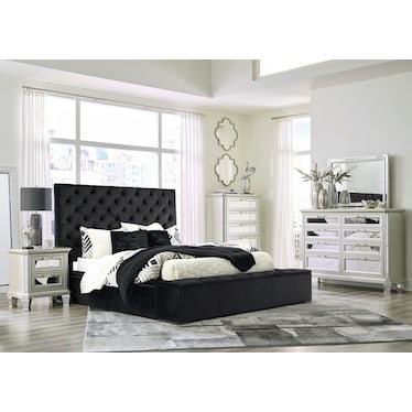 Lindenfield Queen Upholstered Bed with Storage