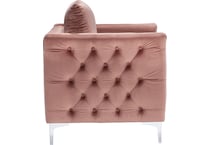 lizmont pink accent chair a  