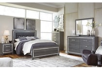 lodanna gray  piece full bedroom set rm  