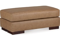 lombardia living room brown st stationary fabric ottoman   