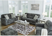 lonoke gunmetal living room dark gray st loveseat   