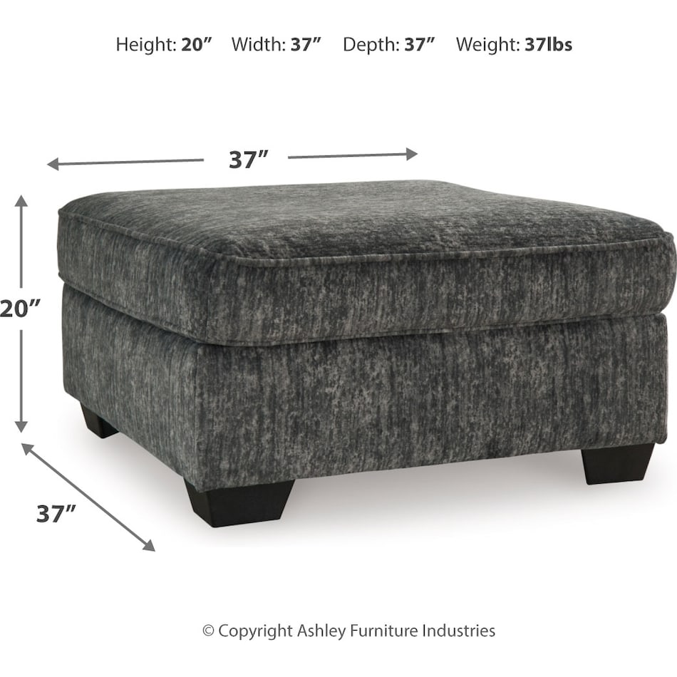 lonoke gunmetal living room dimension schematic   