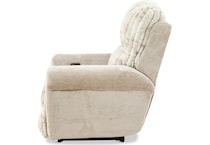 louis living room off white mt fabric recliner p   