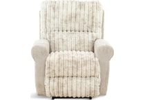 louis living room off white mt fabric recliner p   