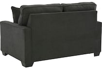 lucina charcoal loveseat   