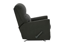 lucina charcoal recliner   