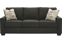 lucina charcoal sofa   