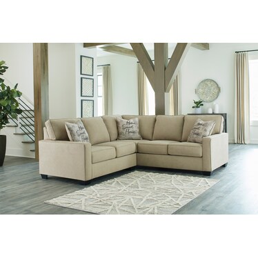 Lucina 2-Piece Sectional - Right Facing
