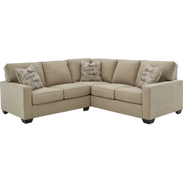 Lucina 2-Piece Sectional - Right Facing