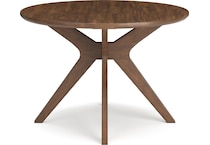 lyncott dining room brown dr dining table reg hgt d   