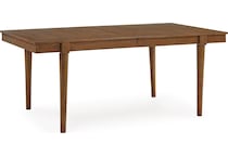 lyncott dining room brown dr dining table reg hgt d   