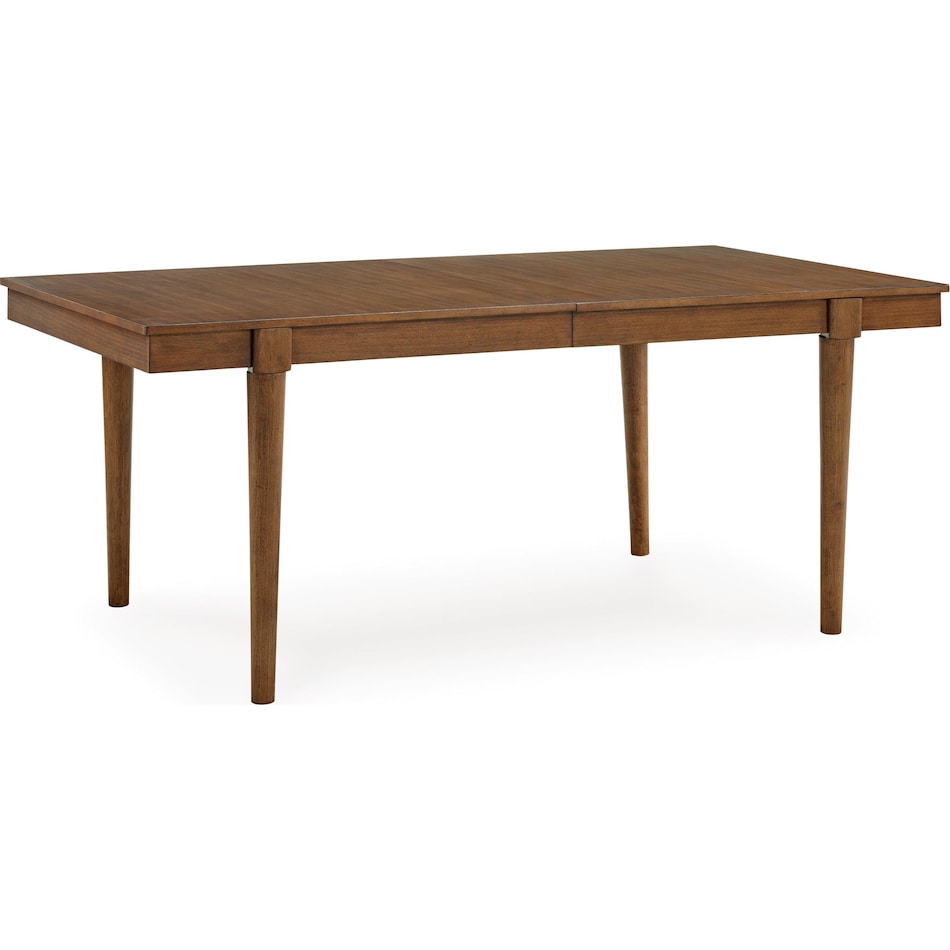 lyncott dining room brown dr dining table reg hgt d   