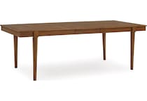 lyncott dining room brown dr dining table reg hgt d   