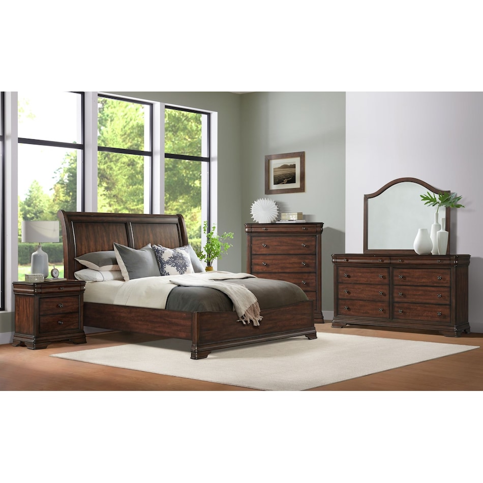 lyon bedroom brown br master nightstand   