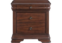 lyon bedroom brown br master nightstand   