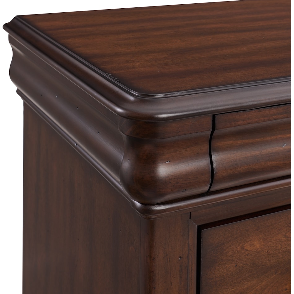 lyon bedroom brown br master nightstand   