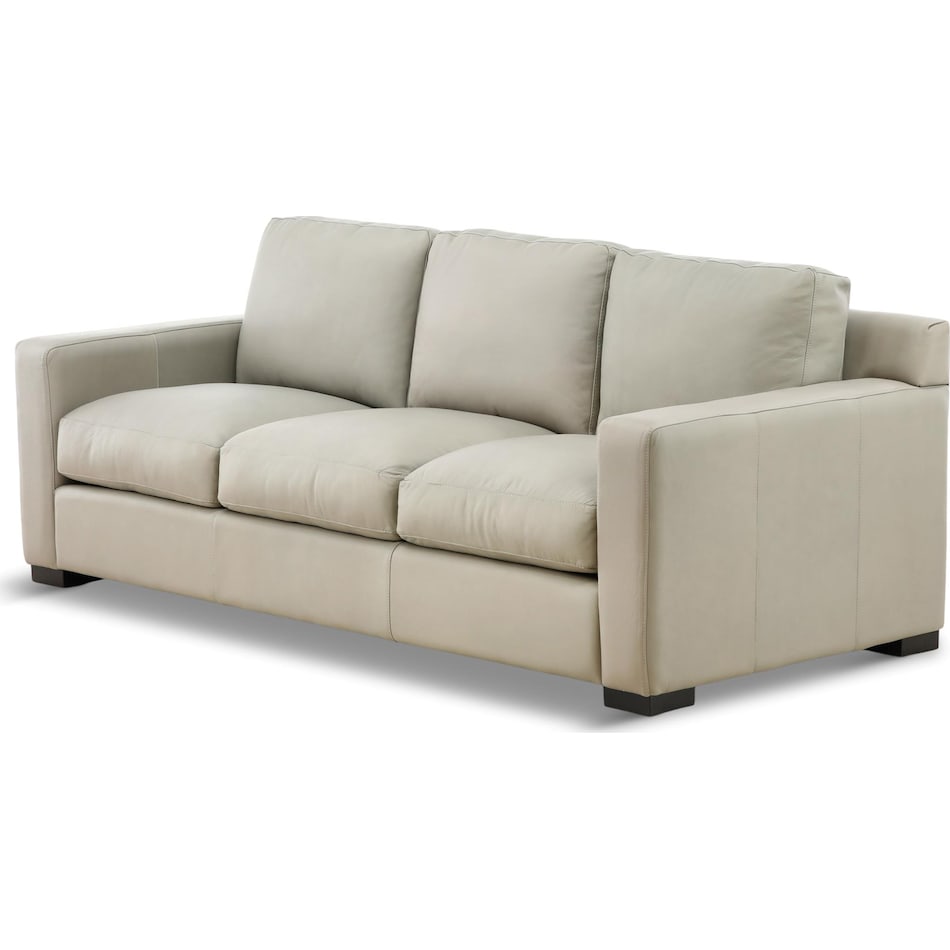 madison living room off white st stationary leather sofa   