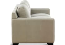 madison living room off white st stationary leather sofa   