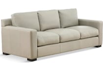 madison living room off white st stationary leather sofa   