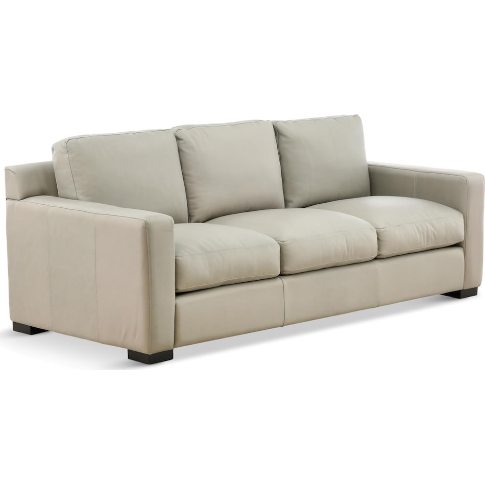 madison living room off white st stationary leather sofa   