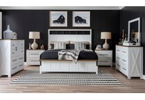 manhattan bedroom white   