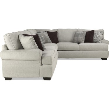 Manhattan 3pc Sectional - Right Facing