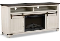 margo two tone et fireplace mantel   