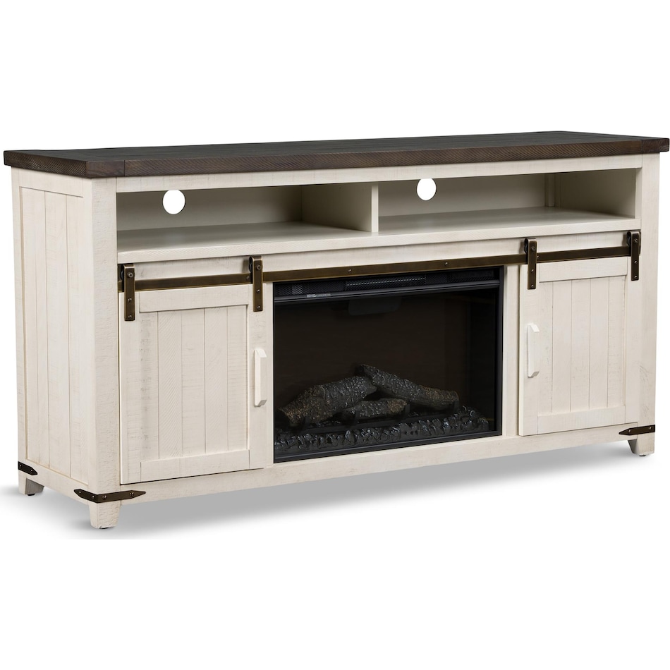 margo two tone et fireplace mantel   