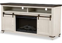 margo two tone et fireplace mantel   