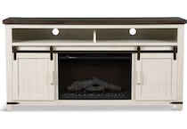 margo two tone et fireplace mantel   