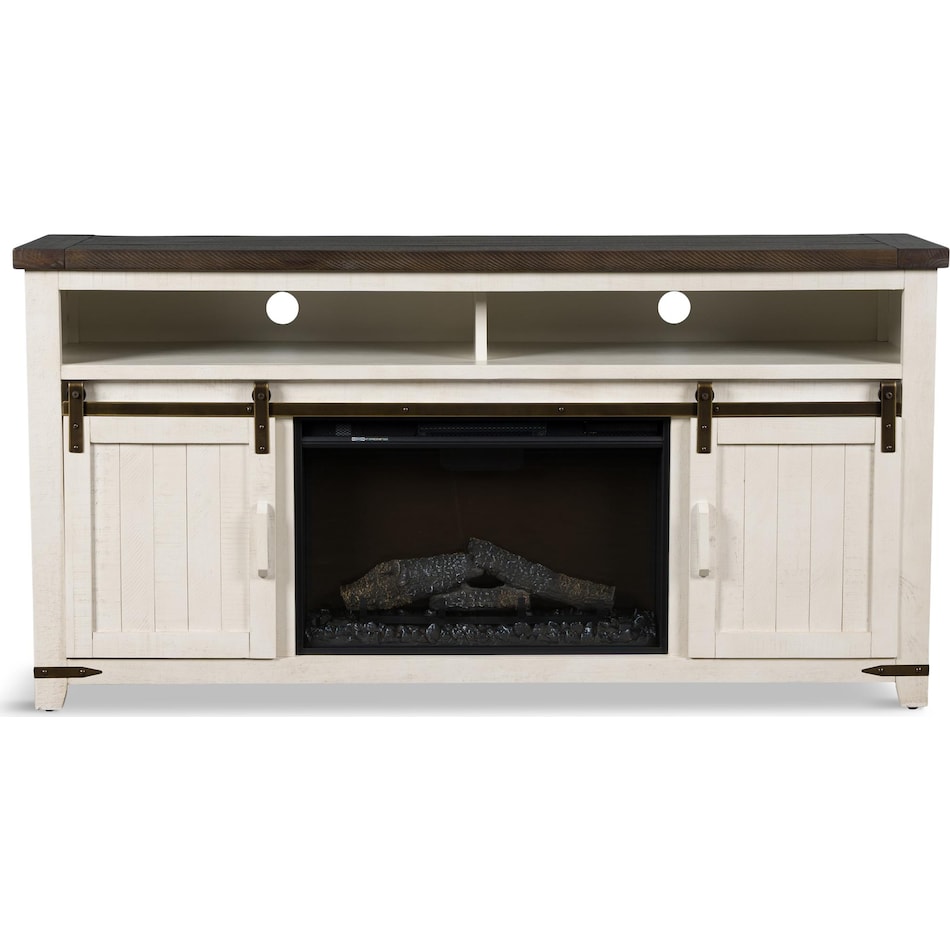 margo two tone et fireplace mantel   