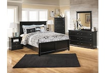 maribel bedroom black bb  