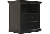 maribel black br master nightstand b   