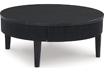 marstream occasional black oc coffee table t   