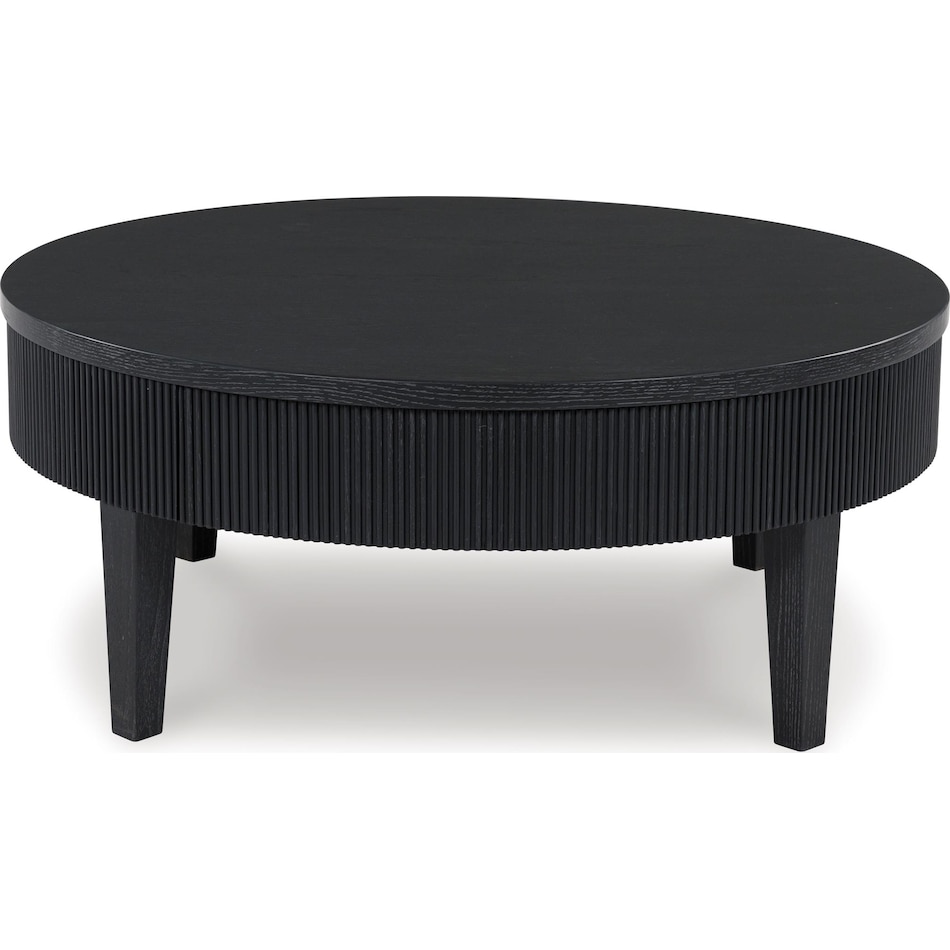 marstream occasional black oc coffee table t   